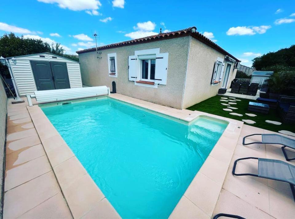La Villa De L'Olivier Piscine Privee Et Parking Carcassonne Exterior photo